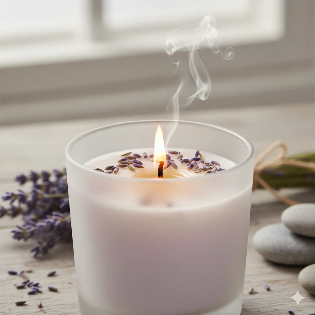 Laventeli aromaterapiakynttilä